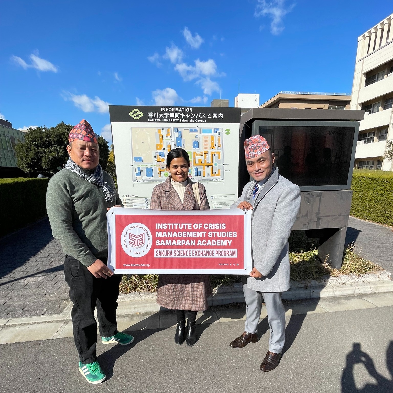 ICMS Students visiting Kgawa University, Japan on Jan 29-6 feb, 2026